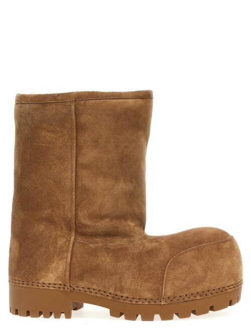 'Alaska Fur' boots BALENCIAGA Brown