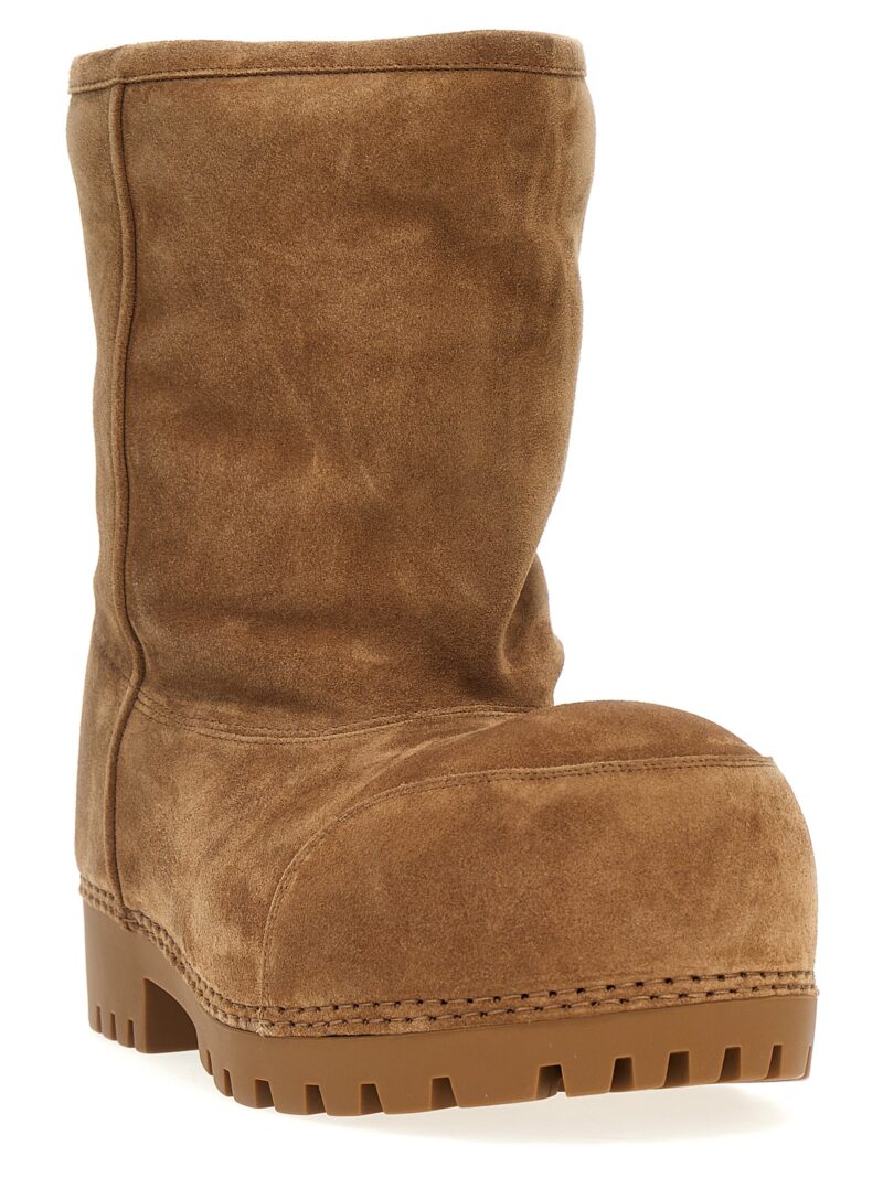 'Alaska Fur' boots 802174WBFC12200 BALENCIAGA Brown