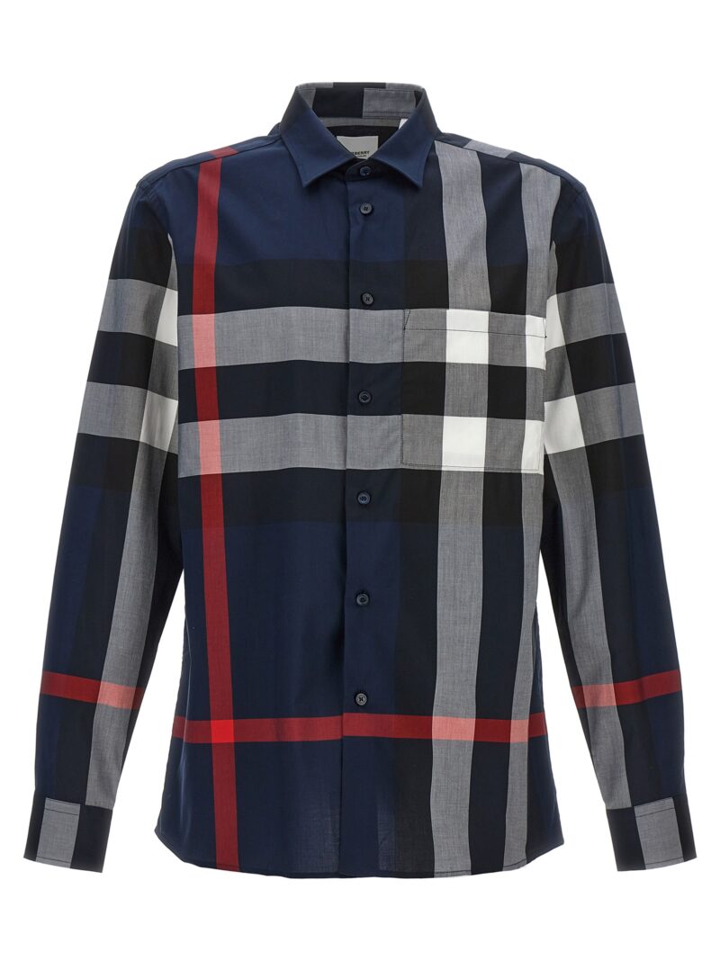 'Summerton' shirt BURBERRY Blue