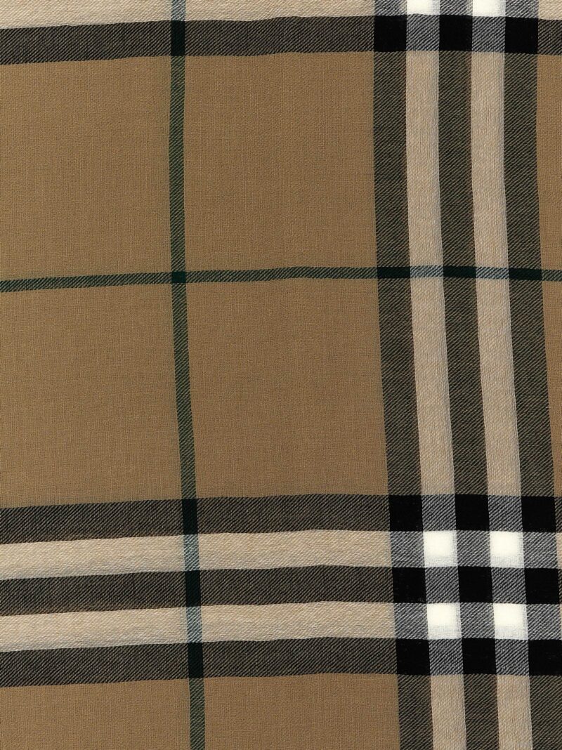 Check scarf Man BURBERRY Multicolor