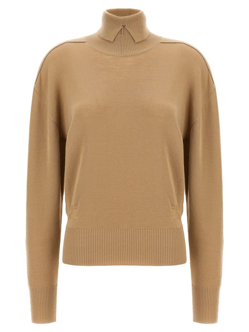 Turtle-neck sweater BURBERRY Beige