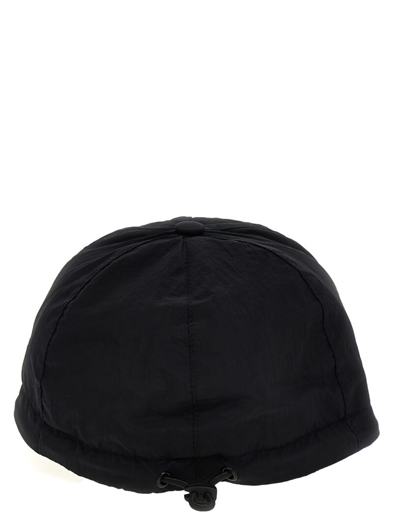 Logo cap Man STONE ISLAND Black