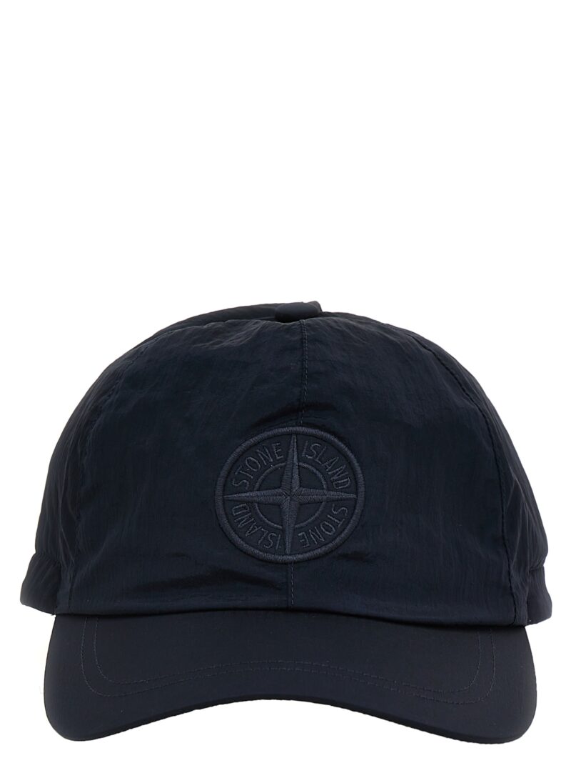 Logo cap STONE ISLAND Blue