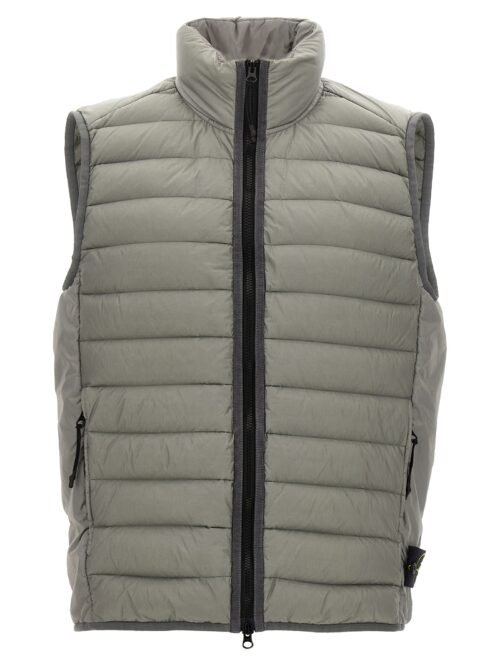 Quilted vest 100 gr STONE ISLAND Gray