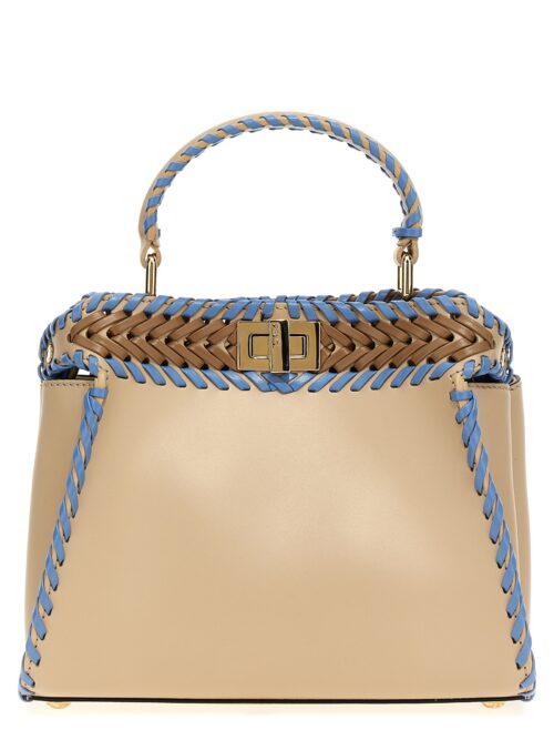 'Peekaboo Mini' handbag FENDI Beige