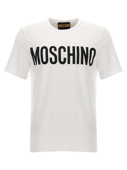 Logo print T-shirt MOSCHINO White/Black