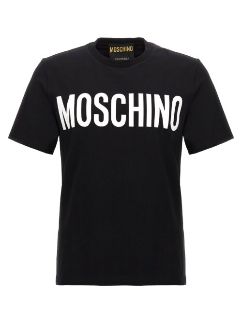 Logo print T-shirt MOSCHINO White/Black