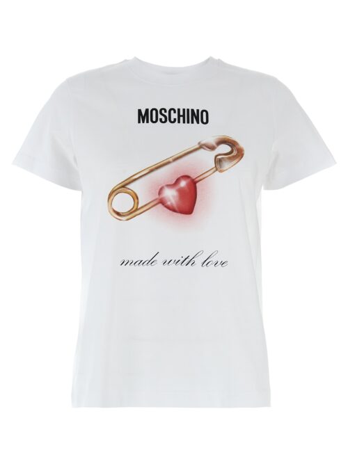 Printed T-shirt MOSCHINO White
