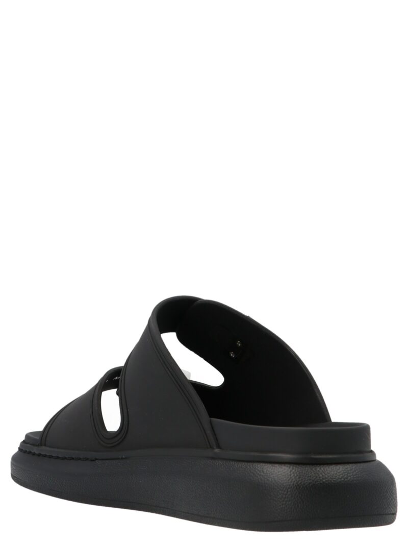 Oversize sole rubber slides 658063W4Q511081 ALEXANDER MCQUEEN Black