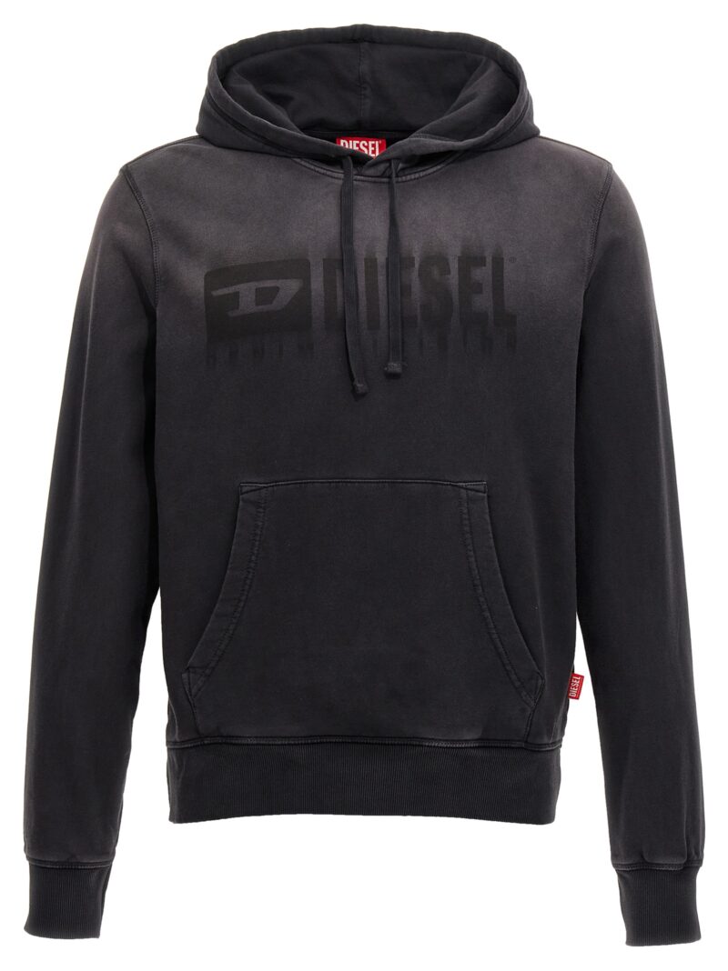 'S-Ginn-Hood-K44' hoodie DIESEL Black