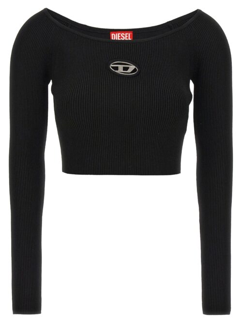 'M-Vera-Ls' cropped sweater DIESEL Black