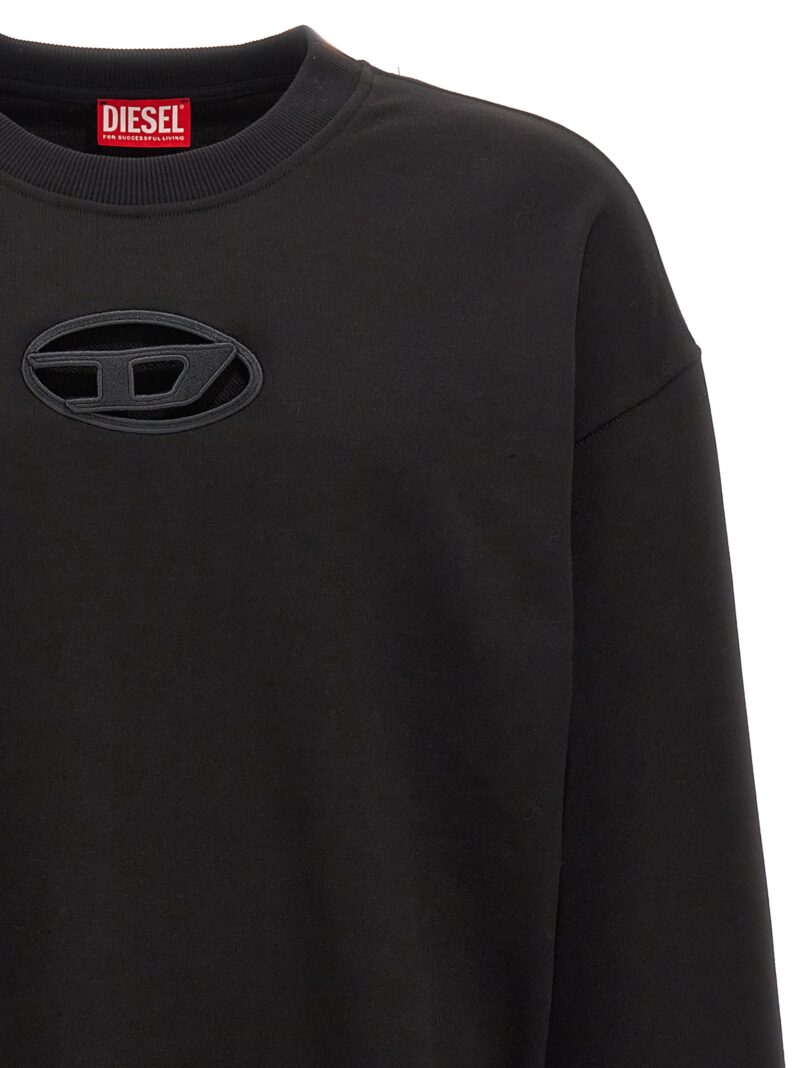 'S-Boxt-od' sweatshirt Man DIESEL Black