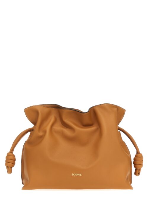 'Flamenco Medium' clutch LOEWE Brown