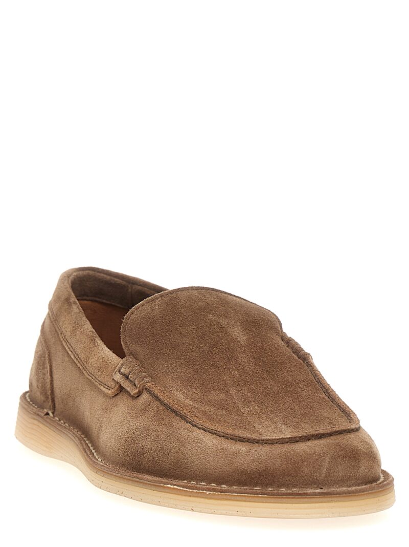 Suede loafers A50593AS70780024 DOLCE & GABBANA Brown