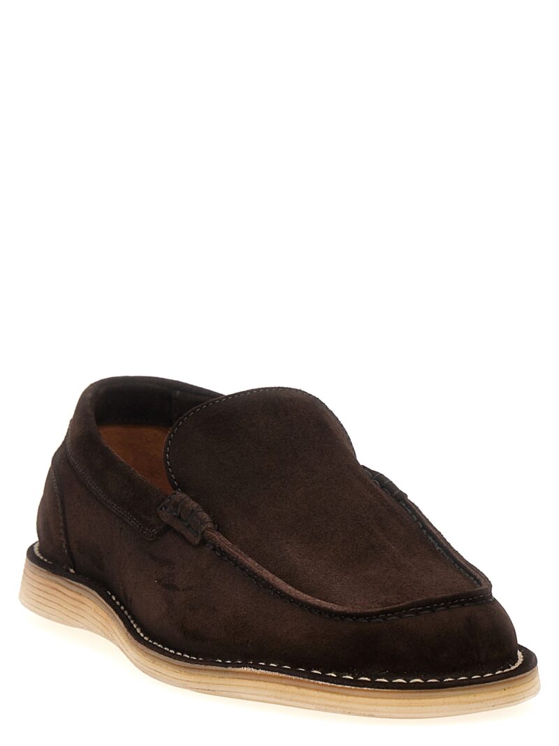 Suede loafers A50593AS70780081 DOLCE & GABBANA Brown