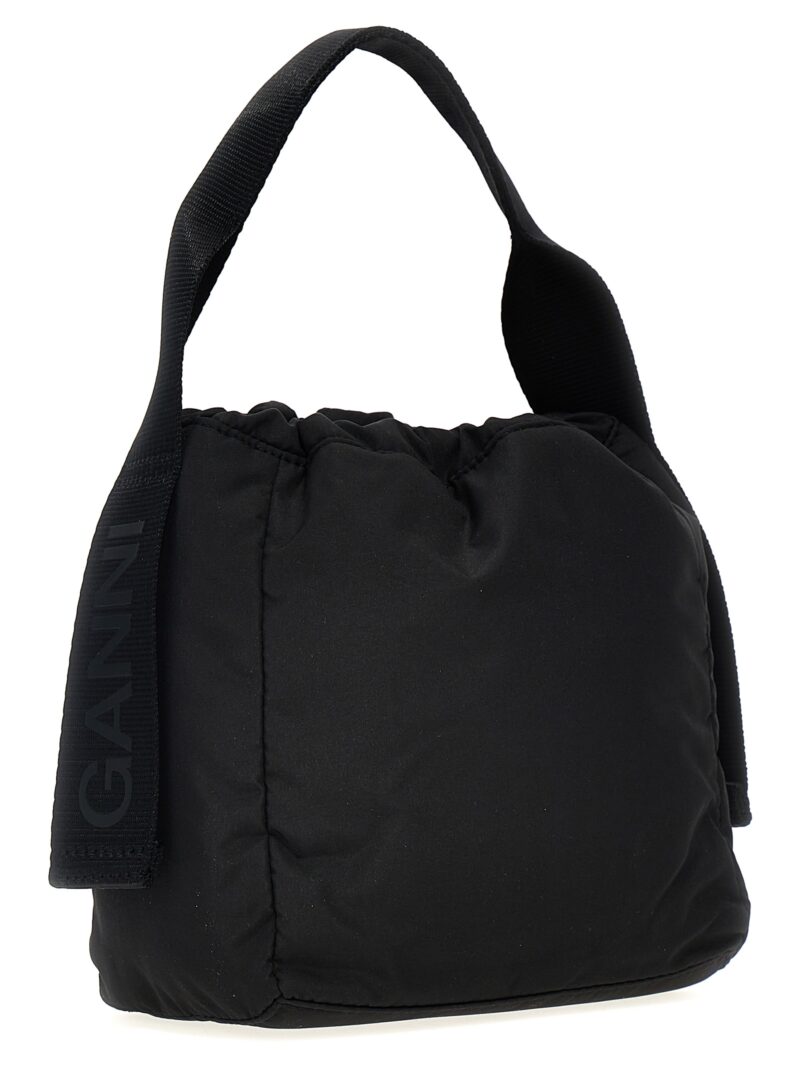 'Black Tech Pouch' handbag A5740099 GANNI Black