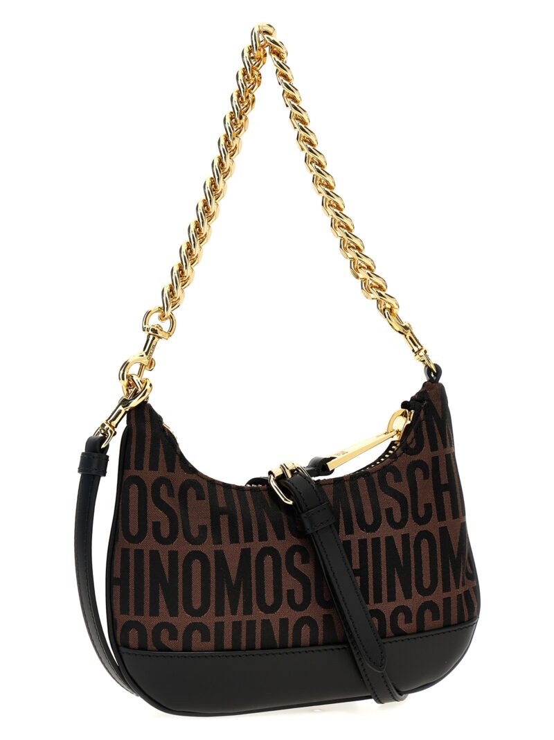 'Logo' handbag A741482681103 MOSCHINO Brown