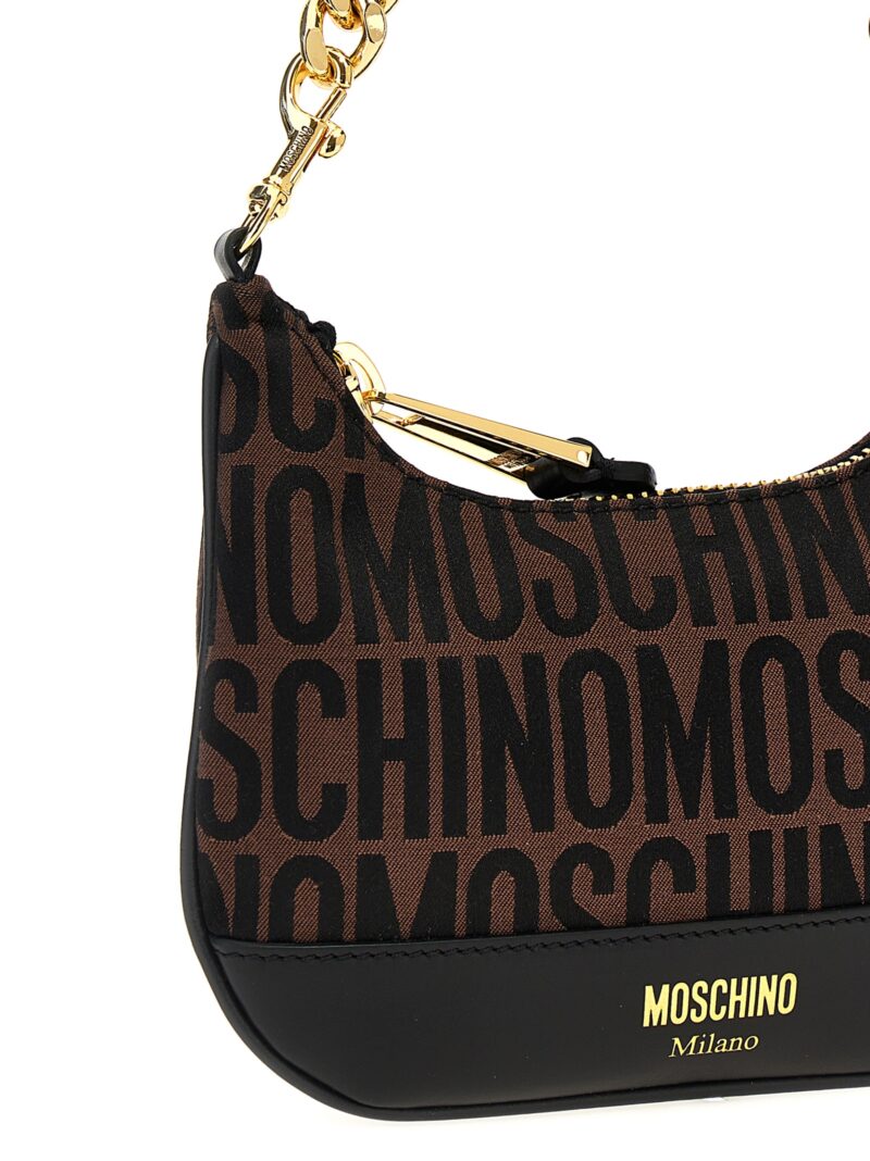 'Logo' handbag Woman MOSCHINO Brown