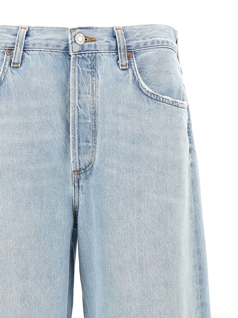 'Low Slung Baggy' jeans Woman AGOLDE Light Blue