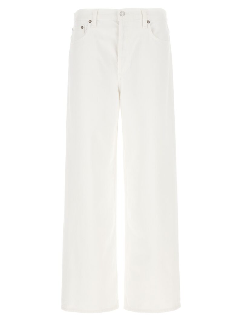 'Low Slung Baggy' jeans AGOLDE White