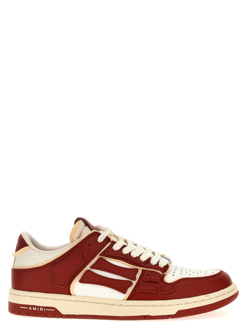 'Collegiate Skel Top Low' sneakers AMIRI Red