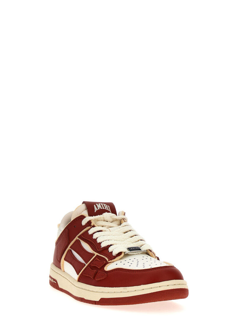 'Collegiate Skel Top Low' sneakers AMFOSR1030REDWHITE AMIRI Red