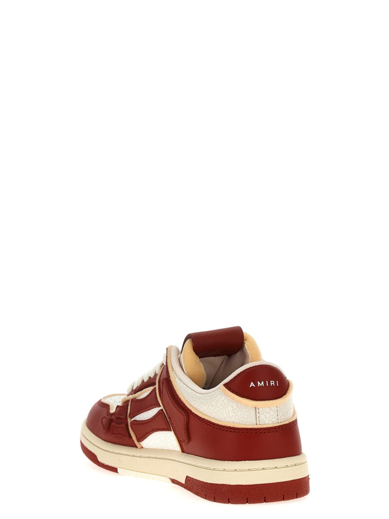 'Collegiate Skel Top Low' sneakers Man AMIRI Red