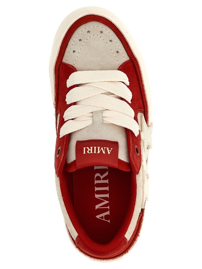 'Sunset Vulcanized' sneakers 100% leather AMIRI Red