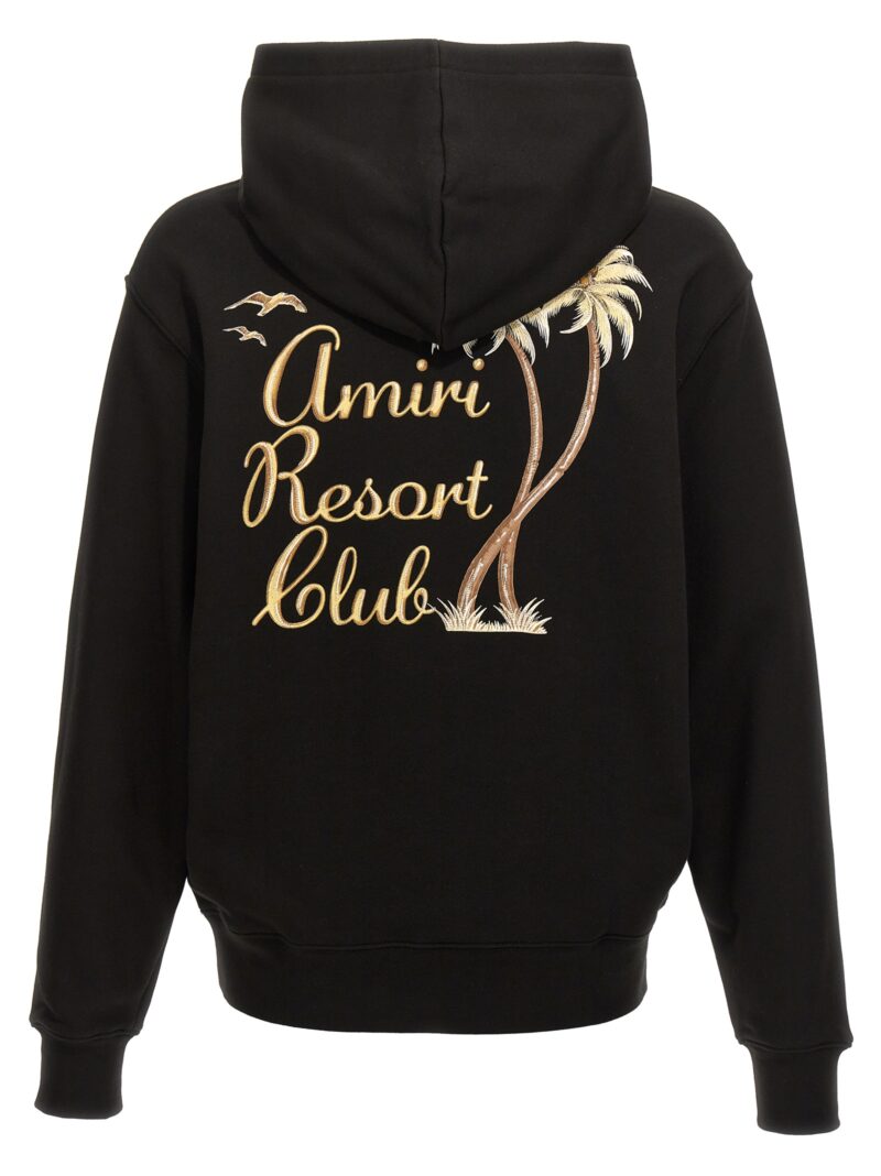 'Twisted Palms' hoodie AMJYHD1038BLACK AMIRI Black