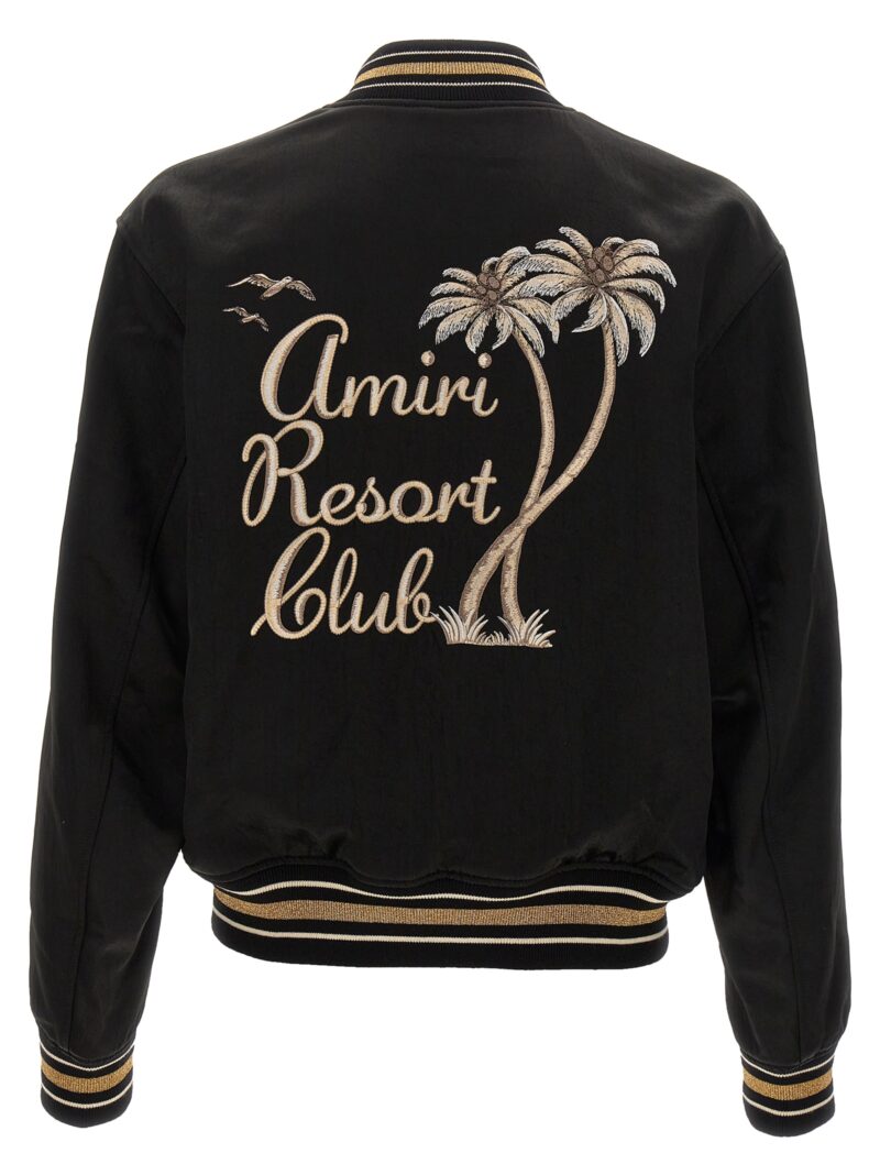 'Amiri Palms Souvenir' bomber jacket AMOUBB1006BLACK AMIRI Black