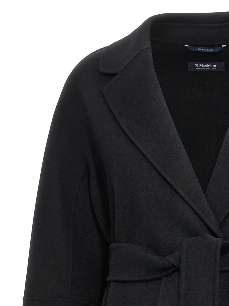 'Arona' coat Woman MAX MARA 'S Black