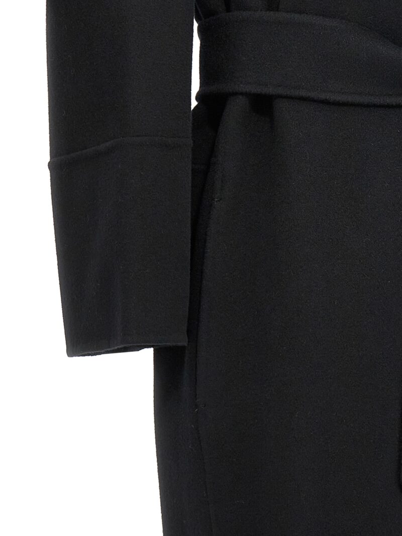 'Arona' coat 100% virgin wool MAX MARA 'S Black