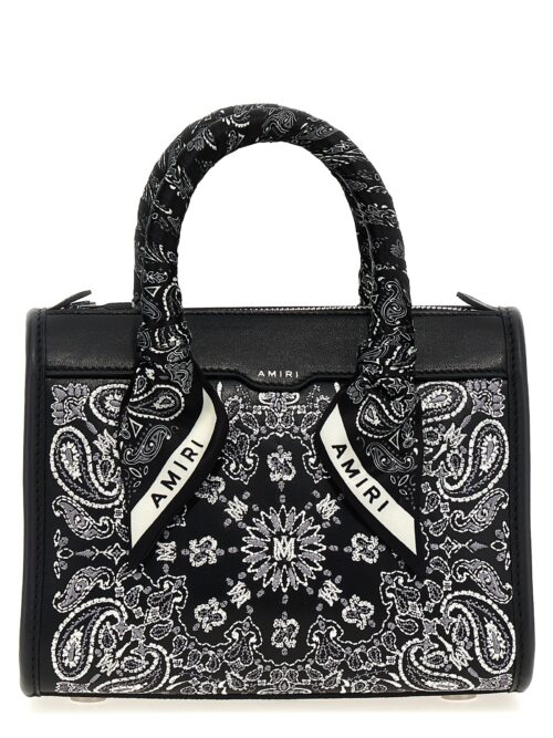 'Bandana Micro Triangle' handbag AMIRI White/Black