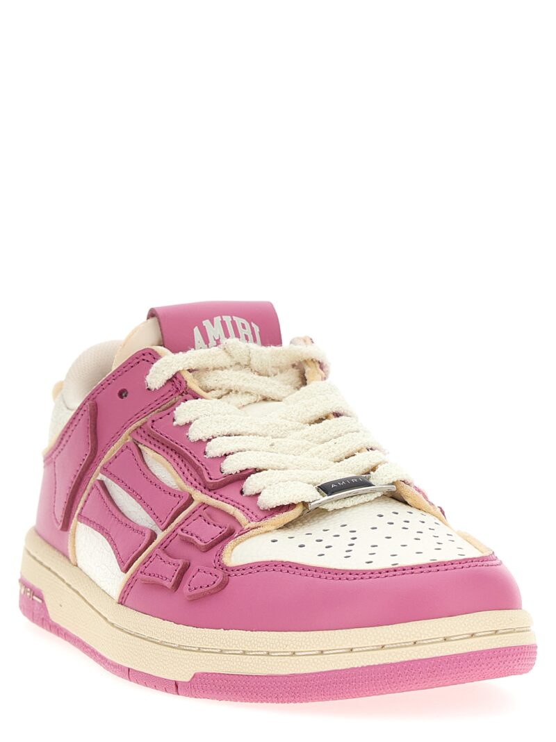 'Collegiate Skel Top Low' sneakers AWFOSR1019FUCHSIAPINKWHITE AMIRI Pink