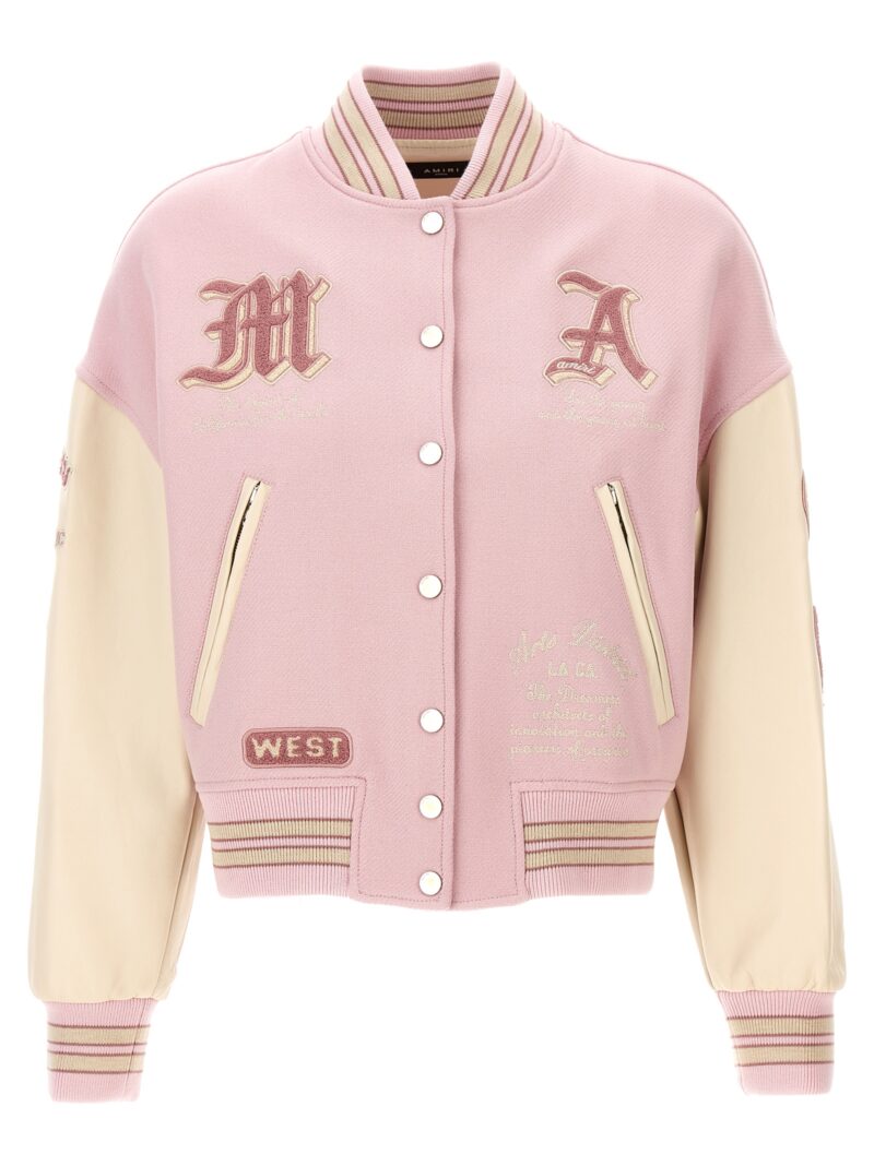 'Dream Team Varsity' bomber jacket AMIRI Pink