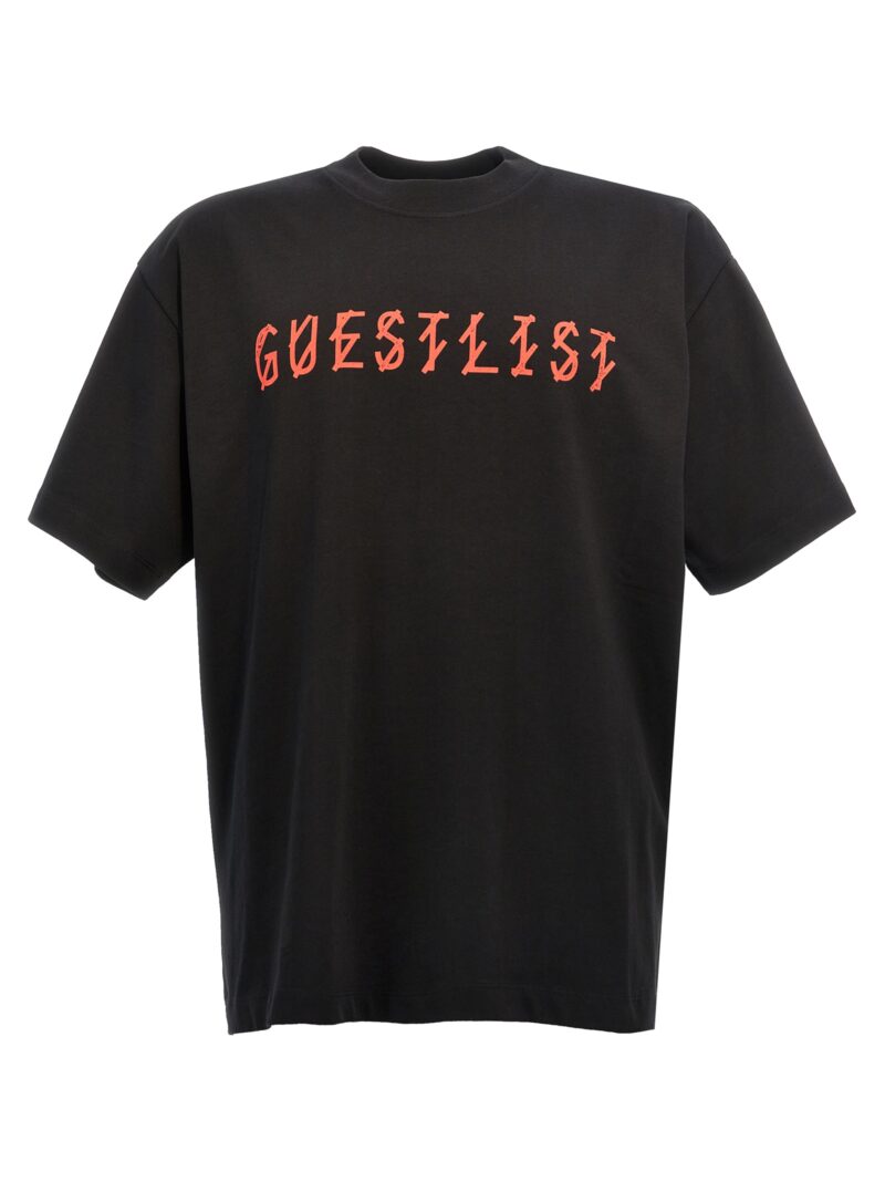 'Guestlist' T-shirt 44 LABEL Black