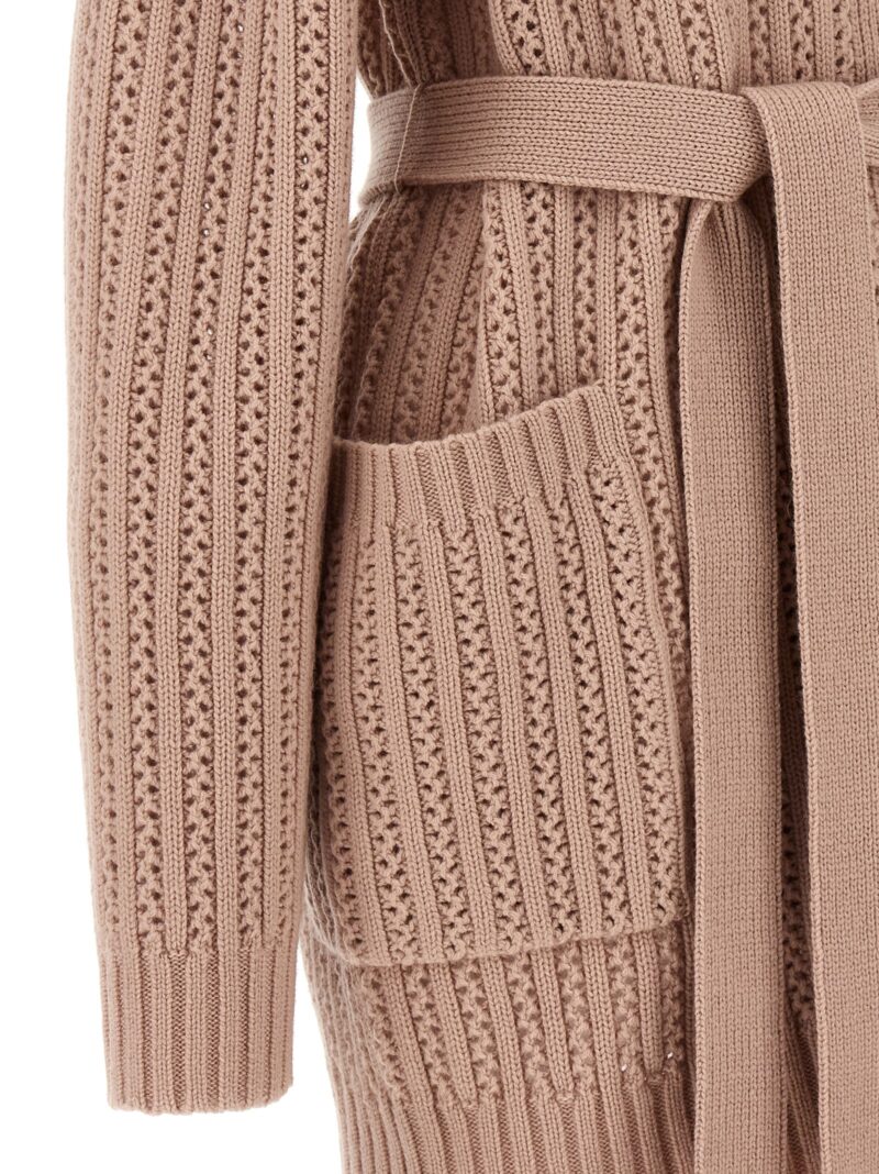 'Balzac' cardigan 70% wool 30% cachemire MAX MARA Pink