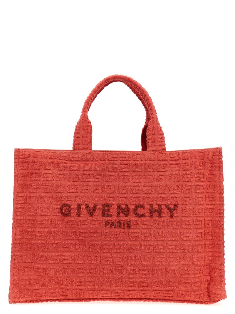 Plage medium capsule 'G-Tote' shopping bag GIVENCHY Red