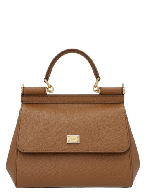 'Sicily' mini handbag DOLCE & GABBANA Brown