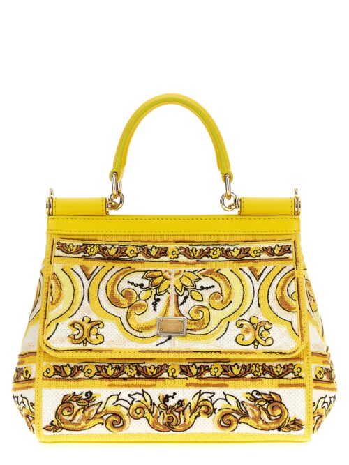 'Sicily' medium handbag DOLCE & GABBANA Yellow