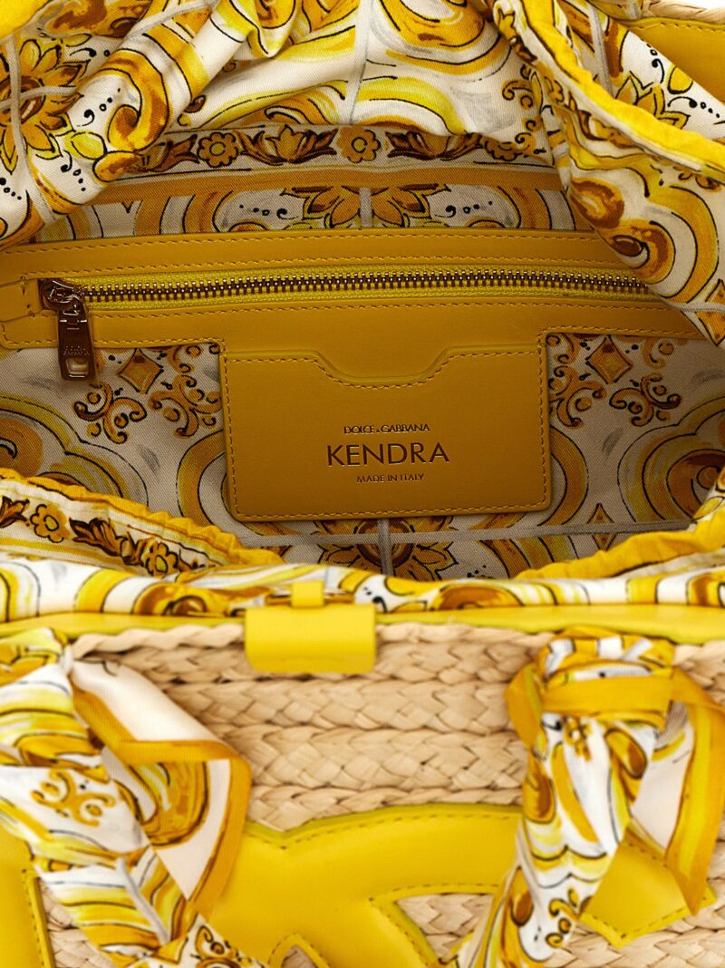 Medium 'Kendra' shopping bag 90% sw 5% le 5% pa DOLCE & GABBANA Yellow