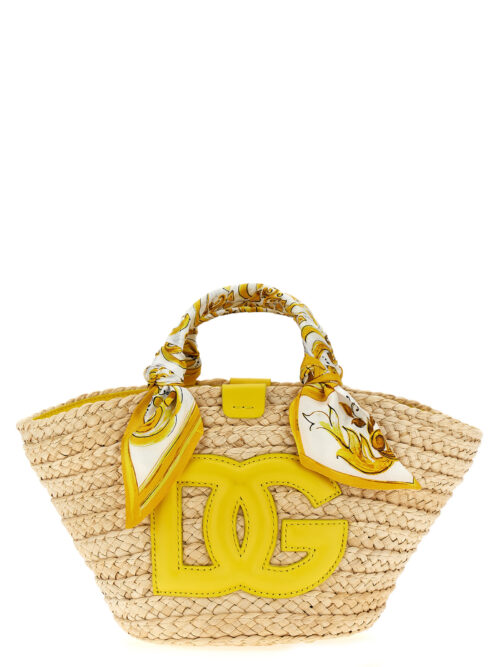 'Kendra' small shopping bag DOLCE & GABBANA Yellow