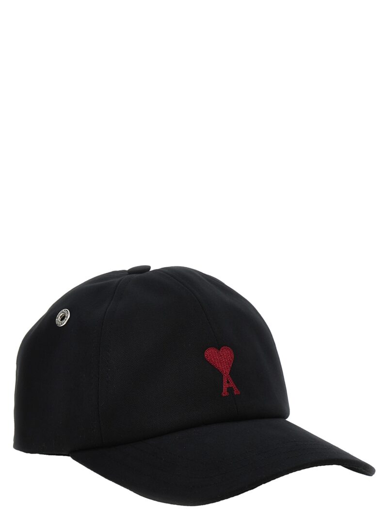 'Ami De Coeur' cap BFUCP006CO0051001 AMI PARIS Black