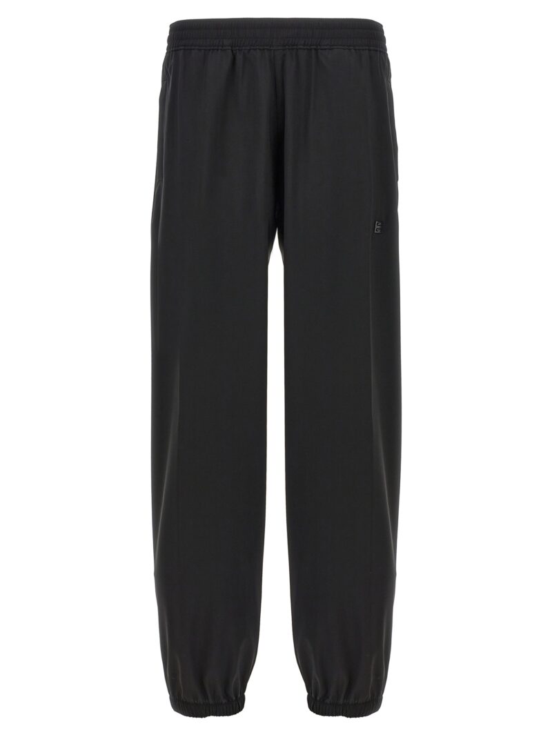 Logo placcetta pants GIVENCHY Black