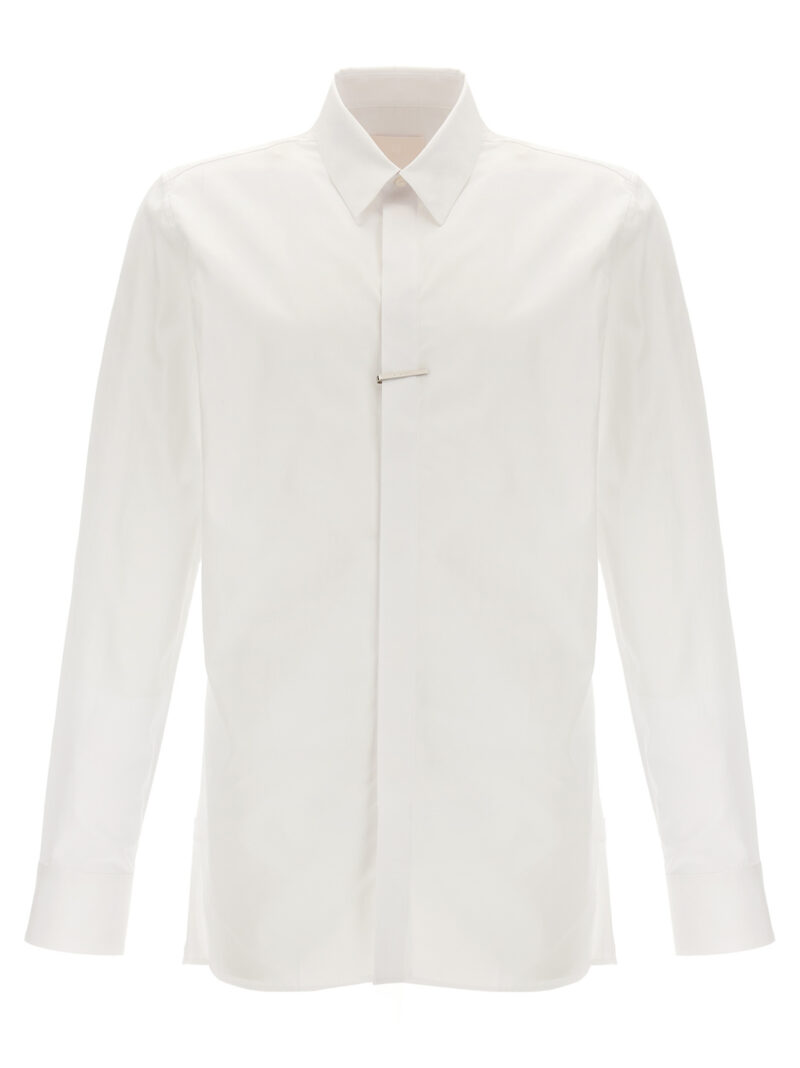 Metal clip shirt GIVENCHY White