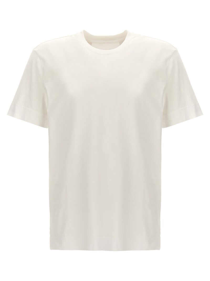 Logo embroidery t-shirt GIVENCHY White