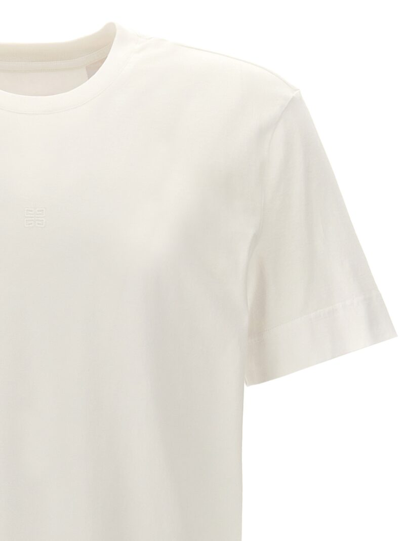 Logo embroidery t-shirt Man GIVENCHY White