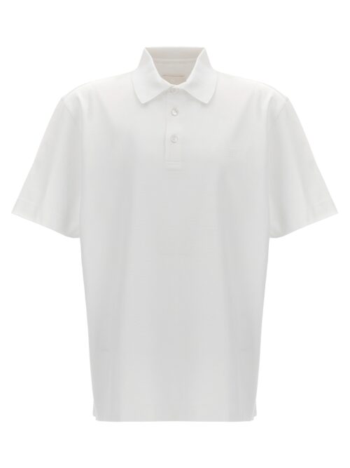 Logo embroidery polo shirt GIVENCHY White