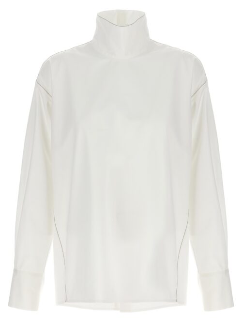 Jewel detail shirt FABIANA FILIPPI White