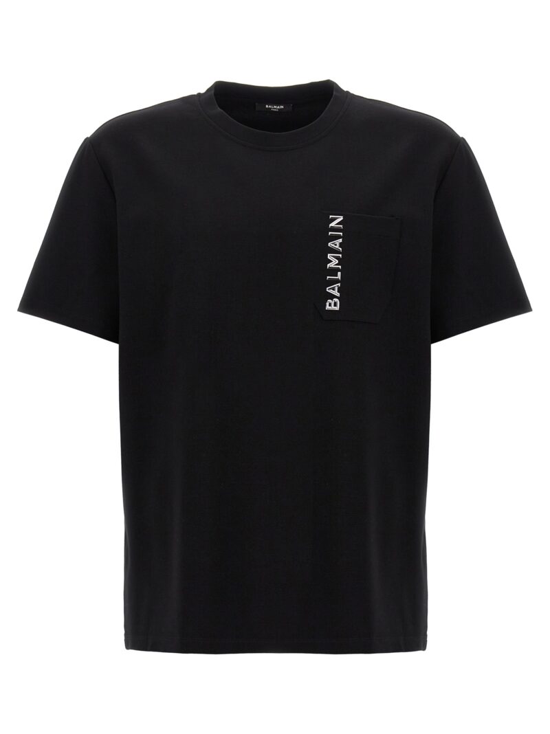 Logo T-shirt BALMAIN Black